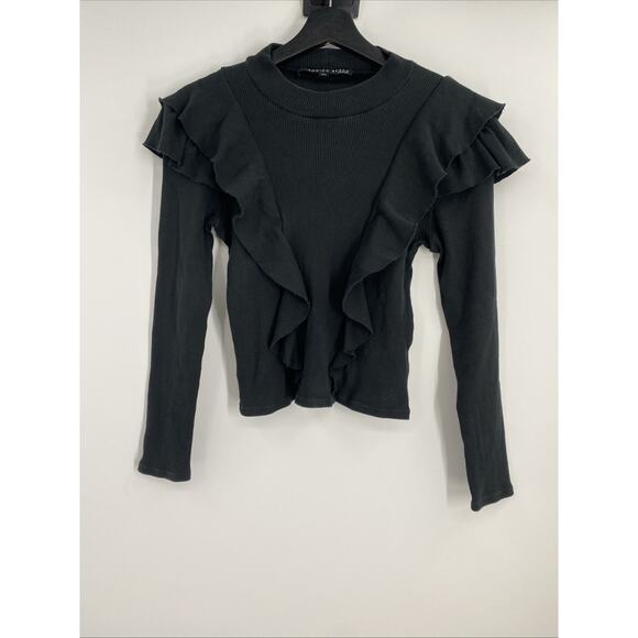 Veronica Beard Ruffle Top Women’s Small Whimsigoth Casual Avante Garde 856 - Picture 1 of 8